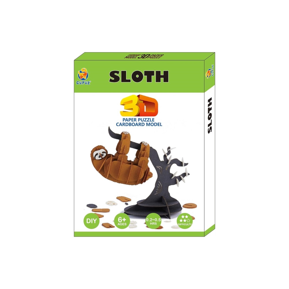 Produktbild för Sloth Card Puzzle