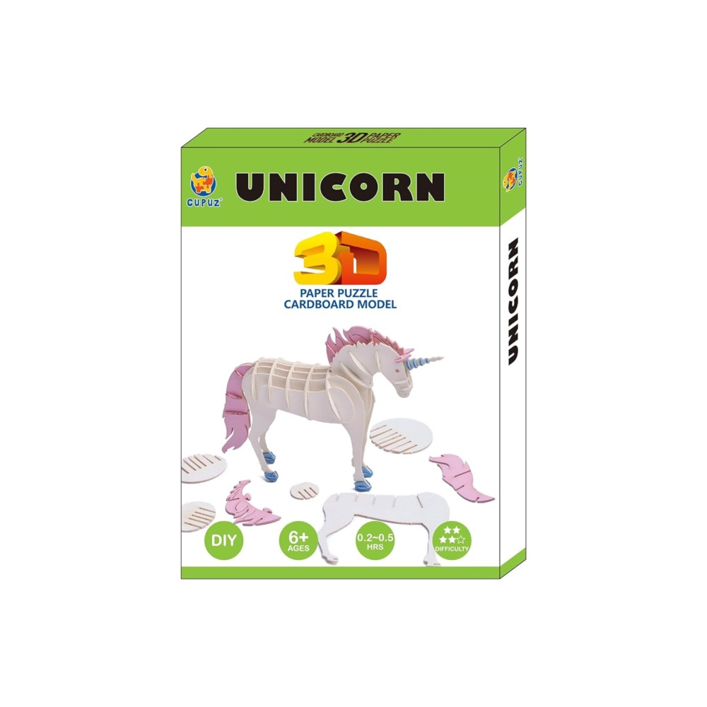 Produktbild för Unicorn Card Puzzle