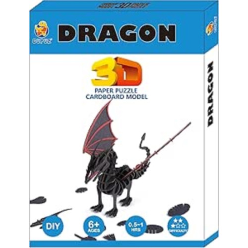 GO ON MAKE ME Dragon Card Puzzle
