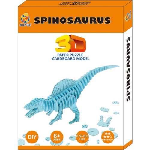 GO ON MAKE ME Spinosaurus Card Puzzle