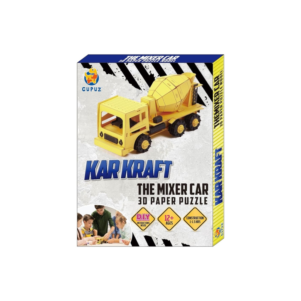 Produktbild för Mixer Truck Card Puzzle