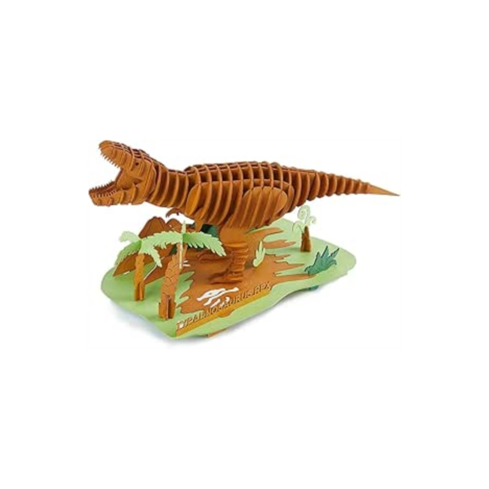 Produktbild för Tyrannosaurus Rex Scene Card Puzzle