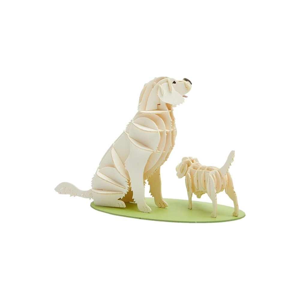 Produktbild för Golden Retriever Dog Card Puzzle