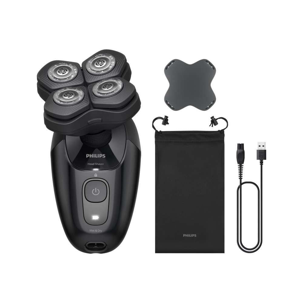 Produktbild för Philips 5000 Series HS5980 Pro - rakapparat för huvud - svart