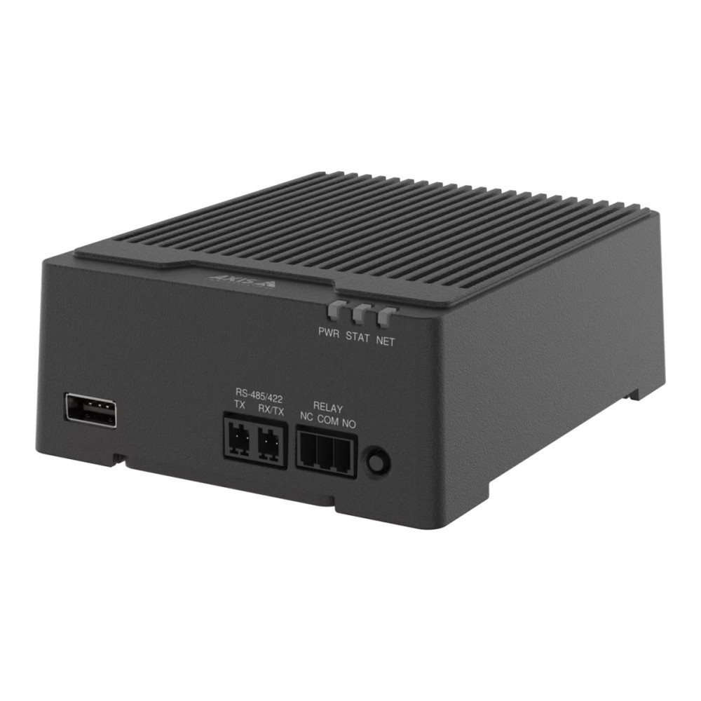 Produktbild för Axis D3110 Mk II - anslutningsnav - säker sensor och ljudintegrering - svart - TAA-kompatibel