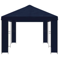 Produktbild för Trädgårdsgazebo 6 x 3 m Blå Polyester och Stål 190