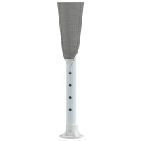 Produktbild för Partytält 250 x 250 x 240 cm Ljusgrå PE och stål