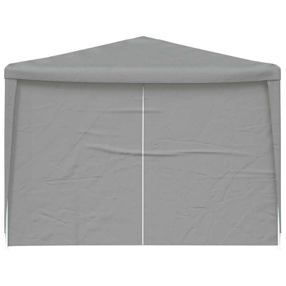 Produktbild för Partytält 900 x 300 x 255 cm Ljusgrå PE och stål