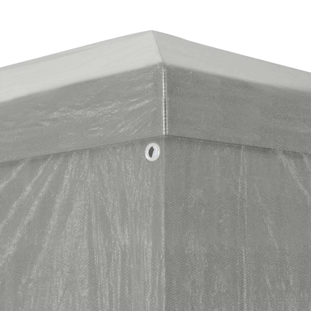 Produktbild för Partytält 900 x 300 x 255 cm Ljusgrå PE och stål