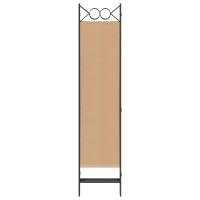 Produktbild för 6-panelers rumsavdelare Beige 240 x 180 cm Tyg