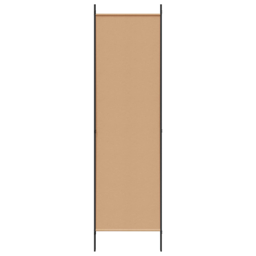 Produktbild för 3-panelers rumskärm Beige 150 x 180 cm Tyg