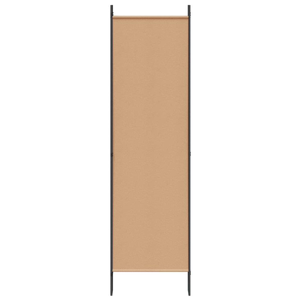 Produktbild för 6-panelers rumsavdelare Beige 300 x 180 cm Tyg
