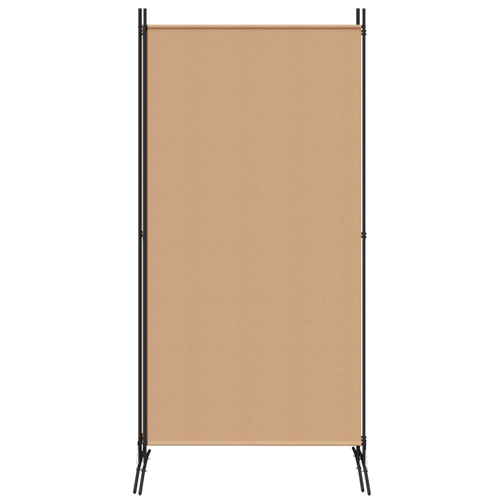 Produktbild för 3-panelers rumsavdelare Beige 260 x 180 cm Tyg