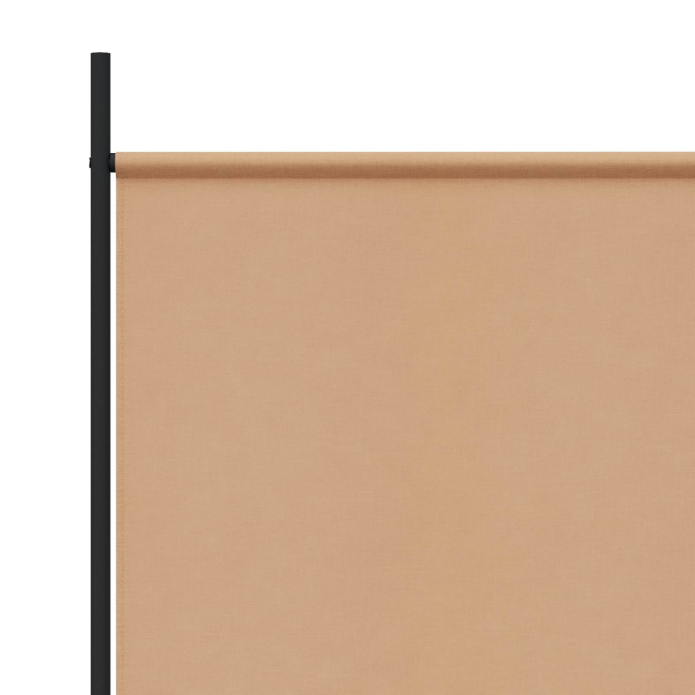 Produktbild för 3-panelers rumsavdelare Beige 260 x 180 cm Tyg