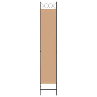 Produktbild för 3-panelers rumsavdelare Beige 120 x 220 cm Tyg