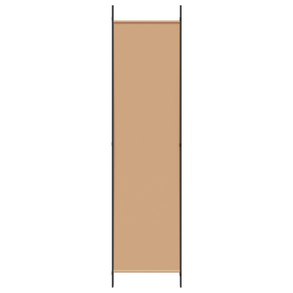 Produktbild för 3-panelers rumsavdelare Beige 150 x 200 cm Tyg