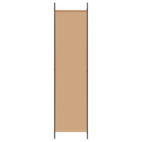 Produktbild för 5-panel rumsavskiljare Beige 250 x 200 cm Tyg