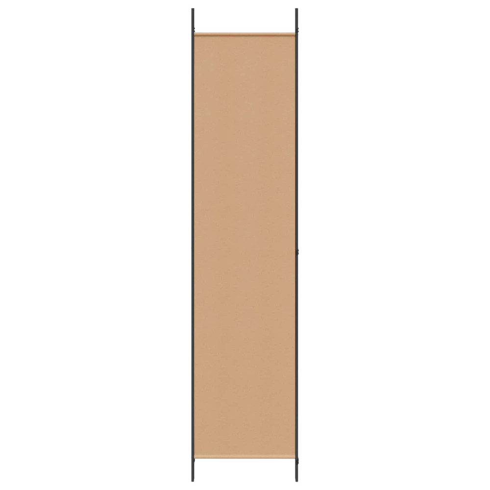 Produktbild för 3-panelers rumsavdelare Beige 150 x 220 cm Tyg