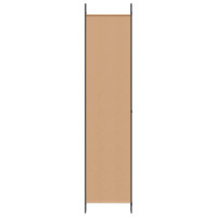 Produktbild för 6-panelers rumsavdelare Beige 300 x 220 cm Tyg