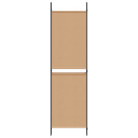 Produktbild för 5-panel rumsavskiljare Beige 250 x 180 cm Tyg