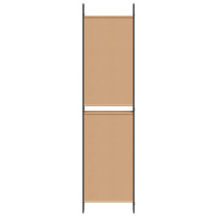 Produktbild för 6-panelers rumsavdelare Beige 300 x 200 cm Tyg