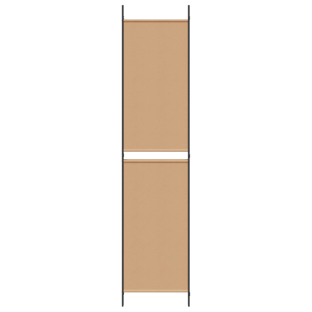 Produktbild för 3-panelers rumsavdelare Beige 150 x 220 cm Tyg