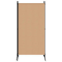 Produktbild för 4-panelig rumsavskiljare Beige 346 x 180 cm Tyg