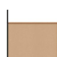 Produktbild för 4-panelig rumsavskiljare Beige 525 x 180 cm Tyg