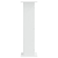 Produktbild för Växtställ Vit 30,5 x 30 x 100,5 cm Konstruerat trä