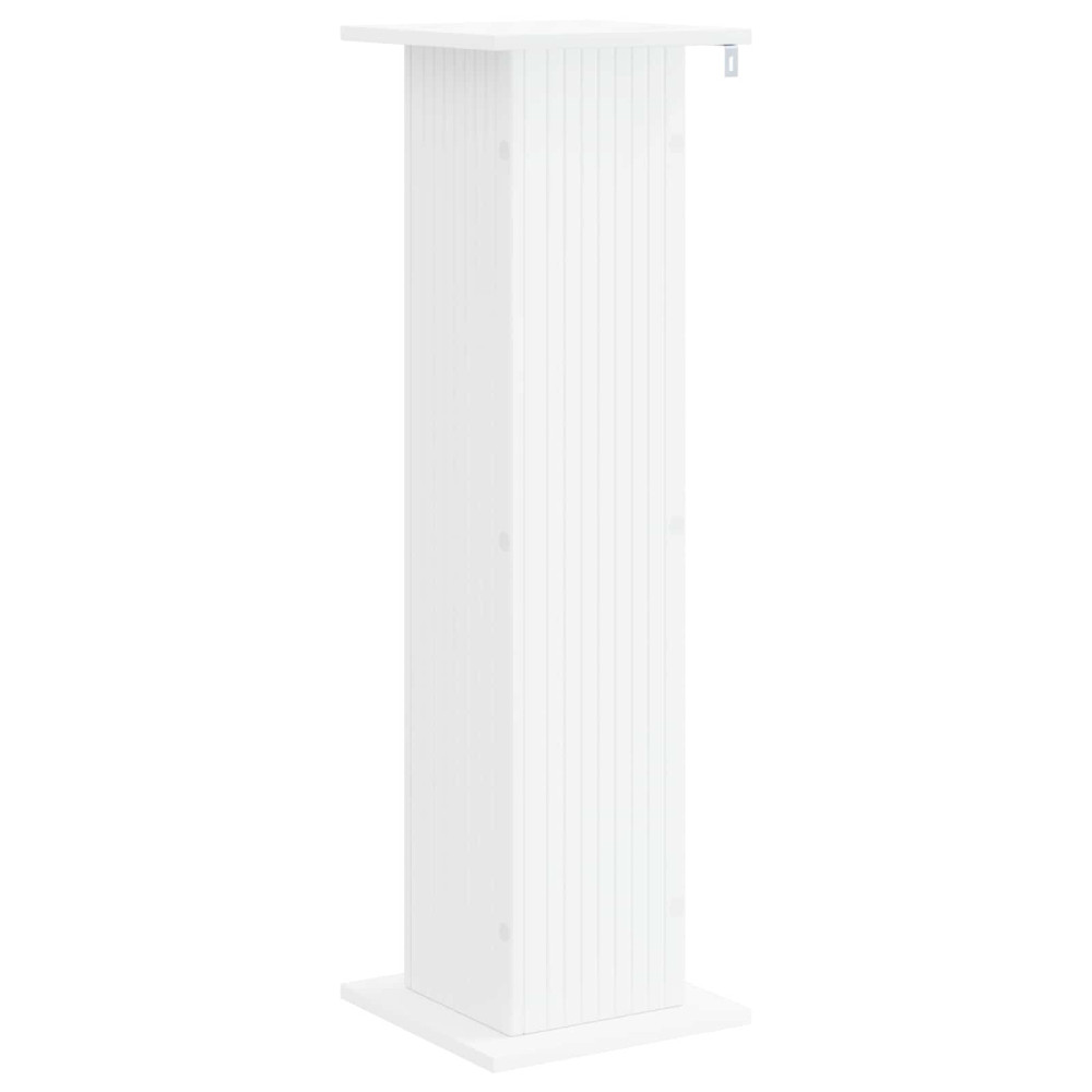 Produktbild för Växtställ Vit 30,5 x 30 x 100,5 cm Konstruerat trä
