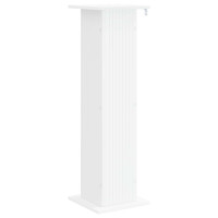 Produktbild för Växtställ Vit 30,5 x 30 x 100,5 cm Konstruerat trä