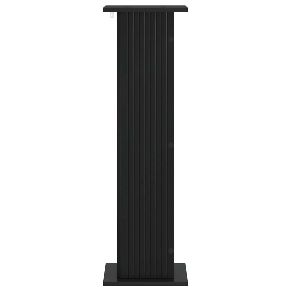 Produktbild för Växtställ 2 pcs Svart 30,5 x 30 x 100,5 cm Konstruerat trä