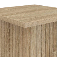 Produktbild för Växtställ Sonoma-ek 30,5 x 30 x 100,5 cm Konstruerat trä