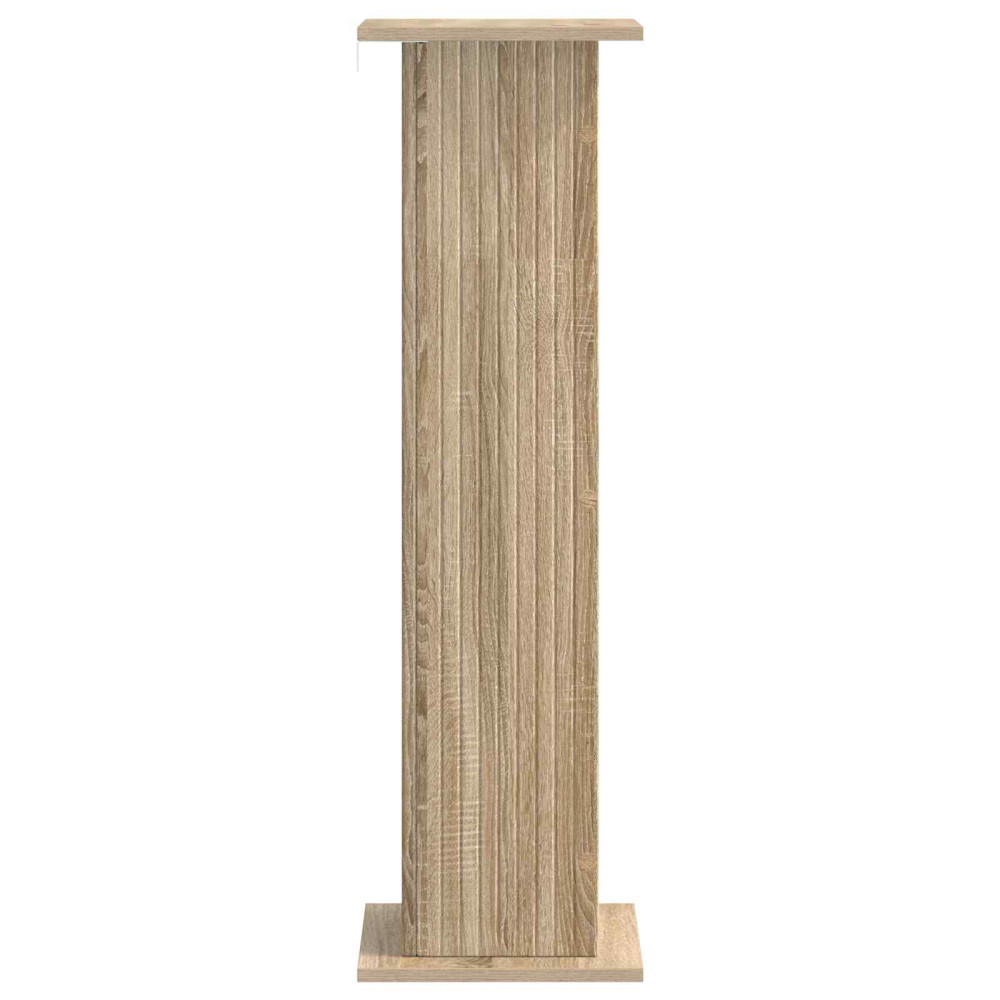 Produktbild för Växtställ 2 pcs Sonoma-ek 30,5 x 30 x 100,5 cm Konstruerat trä