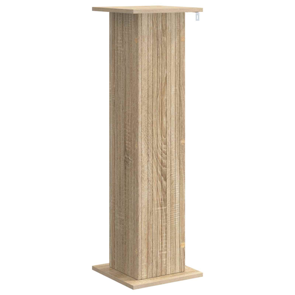 Produktbild för Växtställ 2 pcs Sonoma-ek 30,5 x 30 x 100,5 cm Konstruerat trä