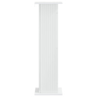 Produktbild för Växtställ 2 pcs Vit högglans 30,5 x 30 x 100,5 cm