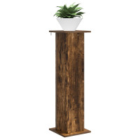 Produktbild för Växtställ Rökt ek 30,5 x 30 x 100,5 cm Konstruerat trä