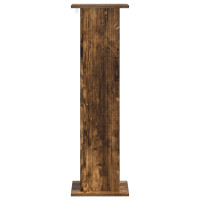Produktbild för Växtställ 2 pcs Rökt ek 30,5 x 30 x 100,5 cm Konstruerat trä