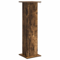 Produktbild för Växtställ 2 pcs Rökt ek 30,5 x 30 x 100,5 cm Konstruerat trä