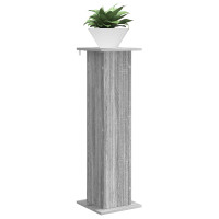 Produktbild för Växtställ Grå sonoma-ek 30,5 x 30 x 100,5 cm Konstruerat trä