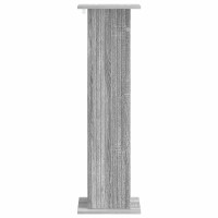 Produktbild för Växtställ Grå sonoma-ek 30,5 x 30 x 100,5 cm Konstruerat trä