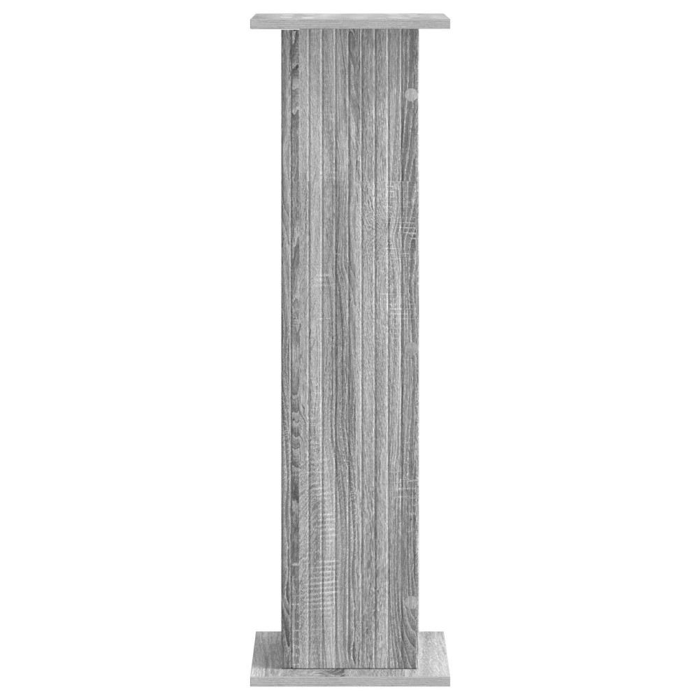 Produktbild för Växtställ Grå sonoma-ek 30,5 x 30 x 100,5 cm Konstruerat trä