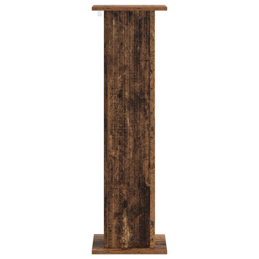 Produktbild för Växtställ 2 pcs Gammalt trä 30,5 x 30 x 100,5 cm