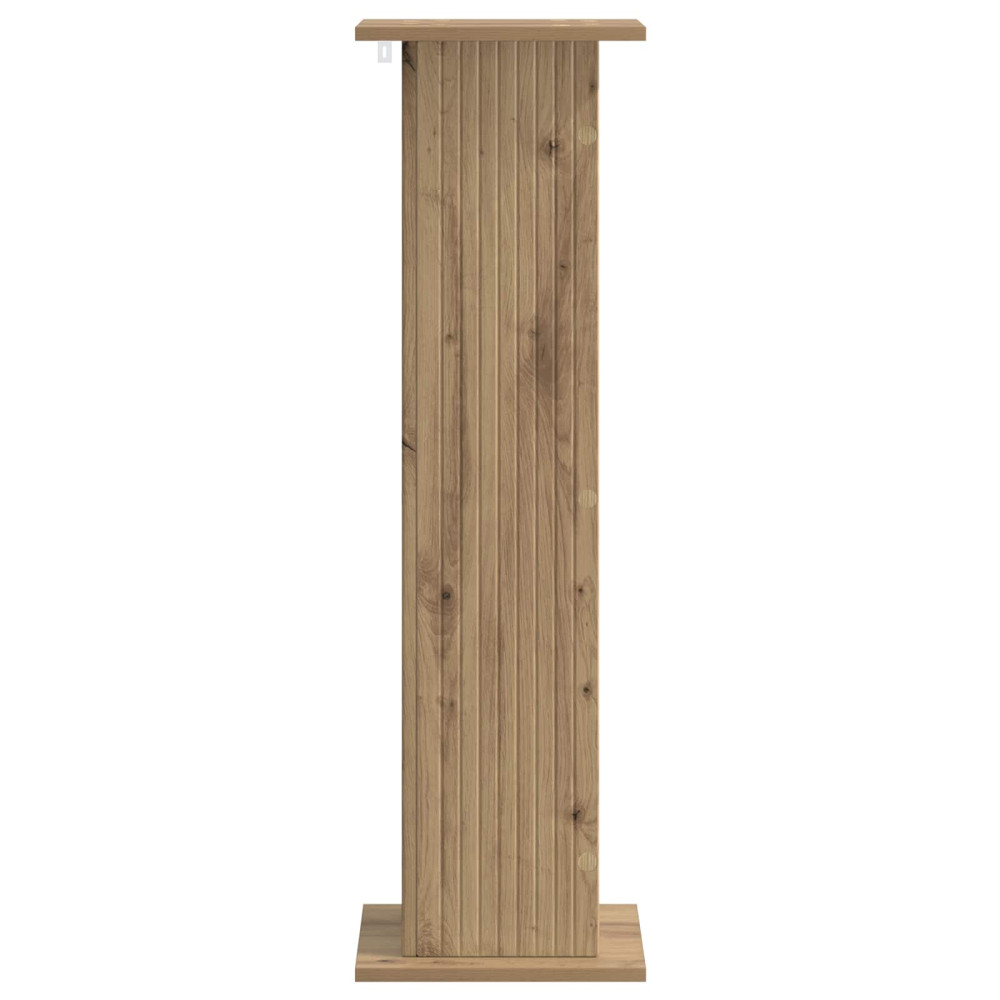 Produktbild för Växtställ 2 st Artisan-ek 30,5 x 30 x 100,5 cm Konstruerat trä
