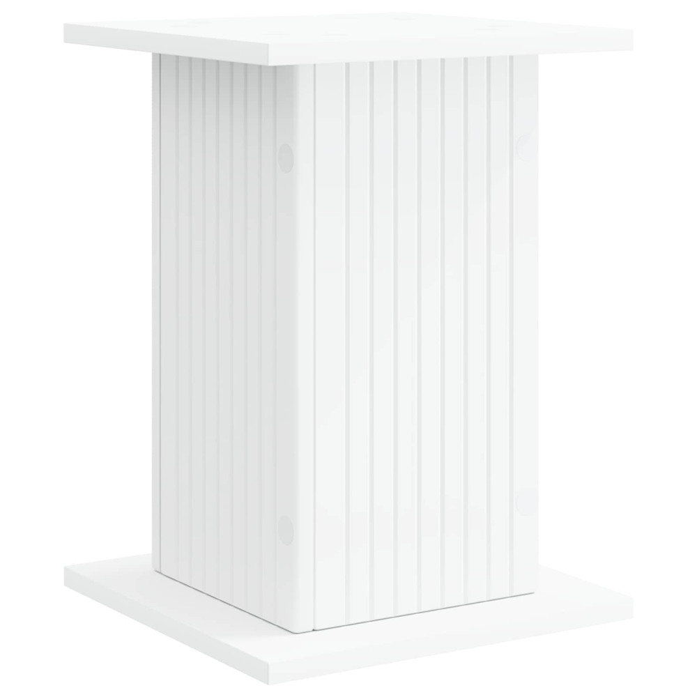 Produktbild för Växtställ Vit 30,5 x 30 x 43 cm Konstruerat trä