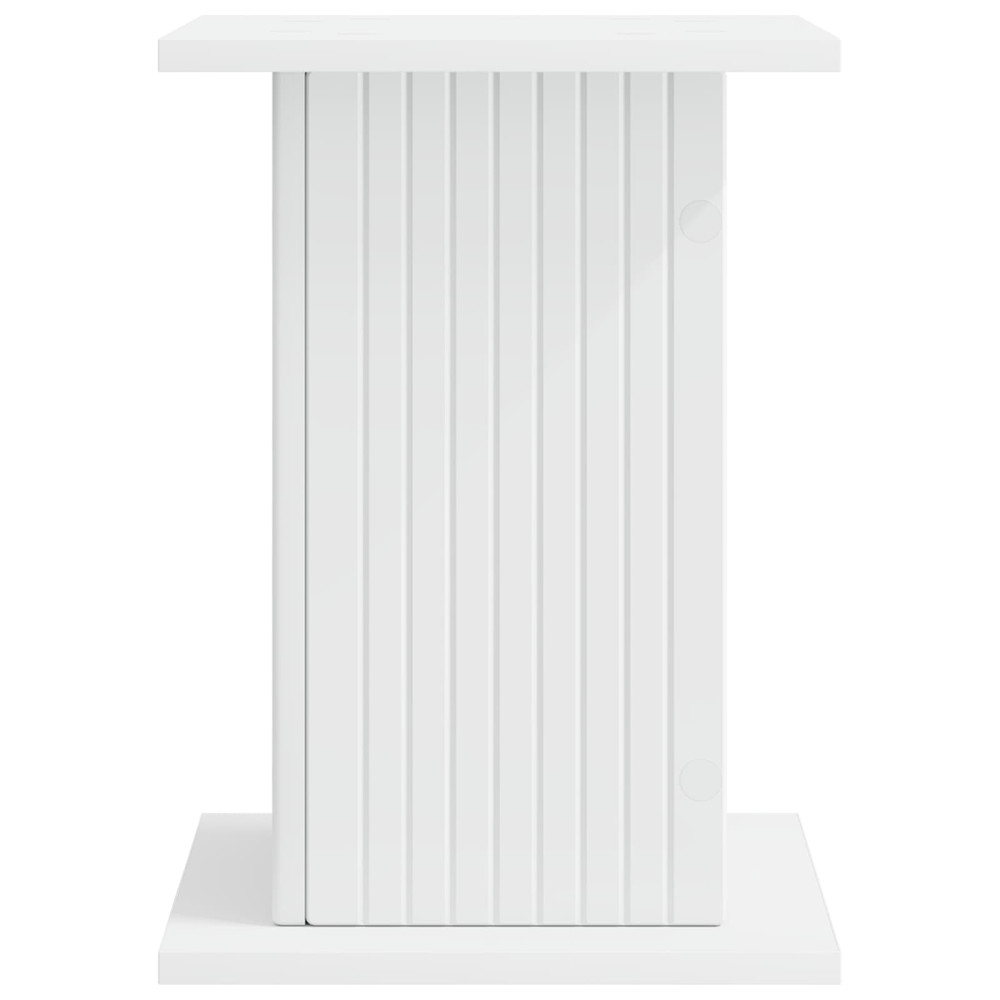 Produktbild för Växtställ Vit 30,5 x 30 x 43 cm Konstruerat trä