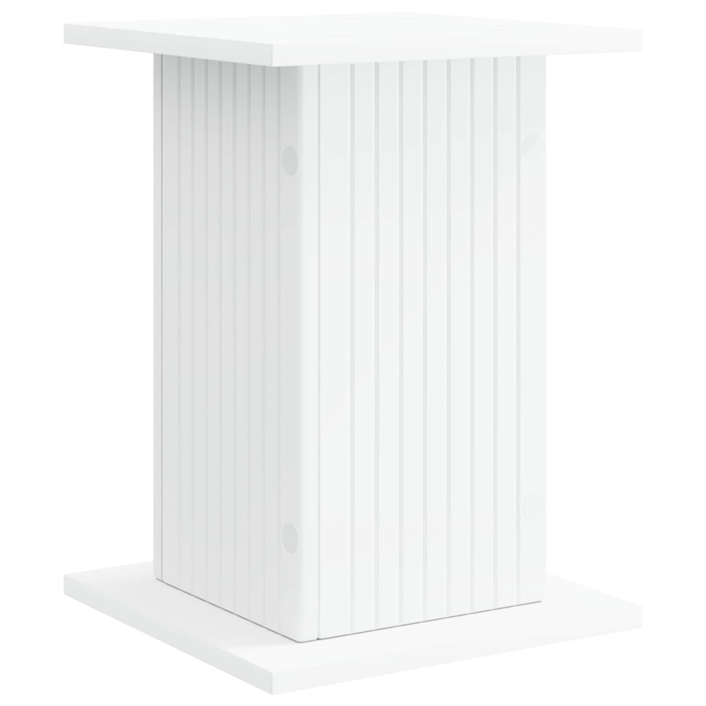 Produktbild för Växtställ Vit 30,5 x 30 x 43 cm Konstruerat trä