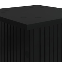 Produktbild för Växtställ 2 pcs Svart 30,5 x 30 x 43 cm Konstruerat trä