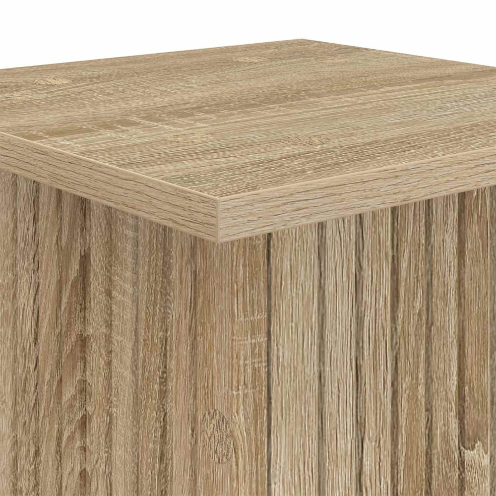 Produktbild för Växtställ Sonoma-ek 30,5 x 30 x 43 cm Konstruerat trä