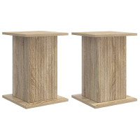 Produktbild för Växtställ 2 pcs Sonoma-ek 30,5 x 30 x 43 cm Konstruerat trä
